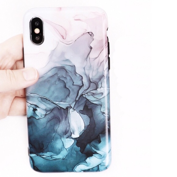 Accessories - LAST 1! NEW iPhone 7+/8+ Ink Marble IMD Case